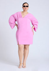 Eloquii Women's Sexy Dramatic Sleeve Poplin Mini Dress Brand New w/ Tag