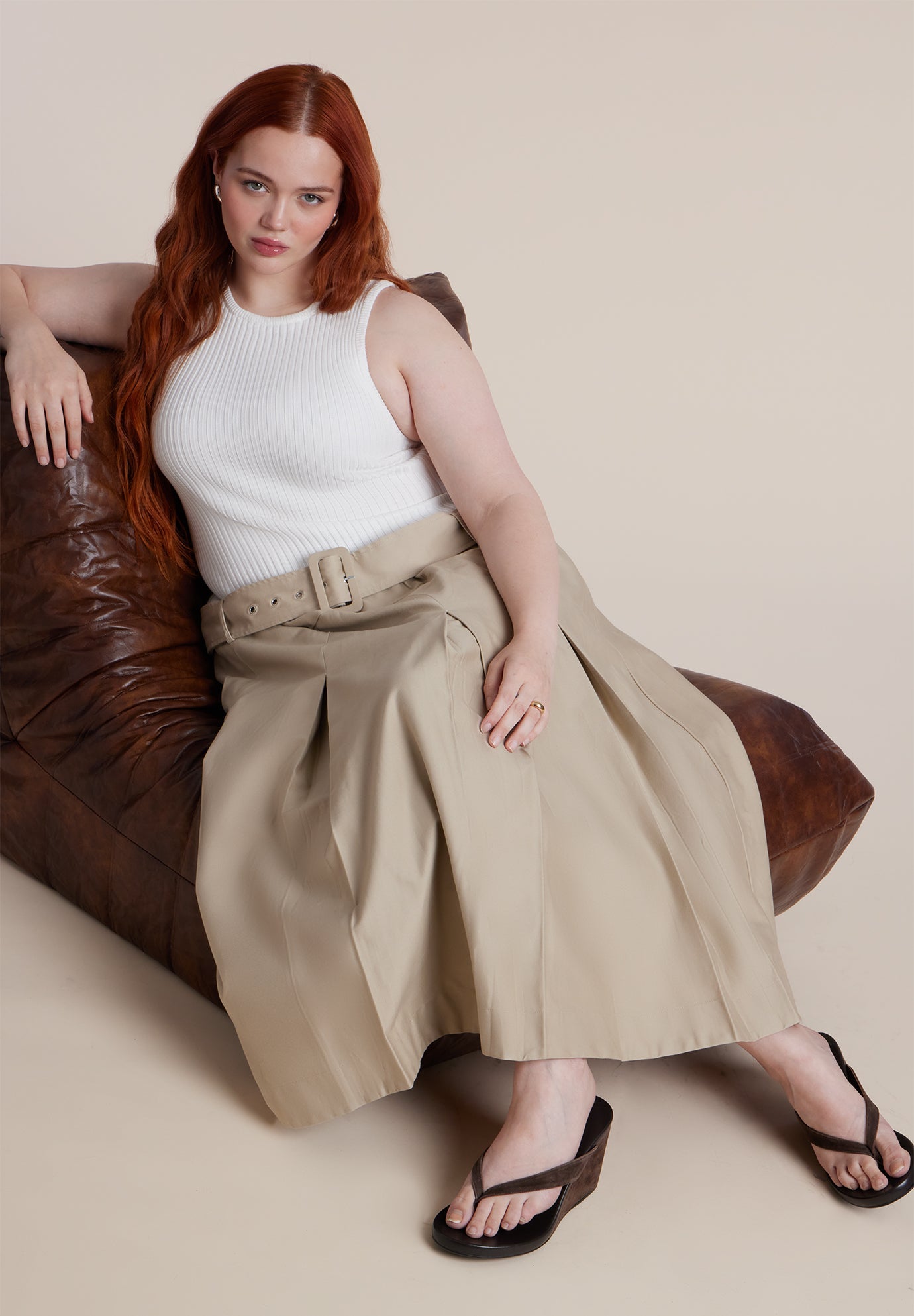 Combo Dress With Belt 8