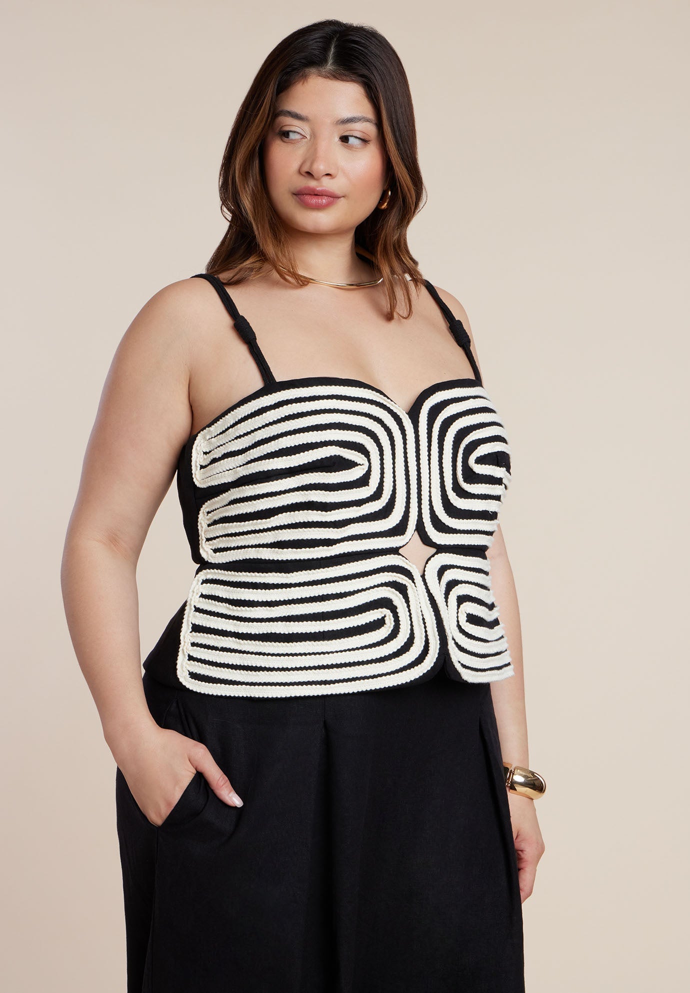 Embroidered Pleated Jumpsuit 5
