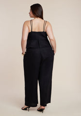 Embroidered Pleated Jumpsuit 8