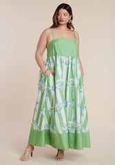 Printed Relaxed Maxi Dress 2