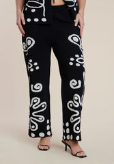 Intarsia Sweater Pant 4