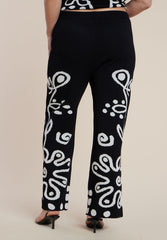 Intarsia Sweater Pant 7