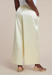 Textured Satin Wide Leg Pant 6