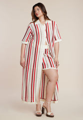 Striped Crochet Duster 4
