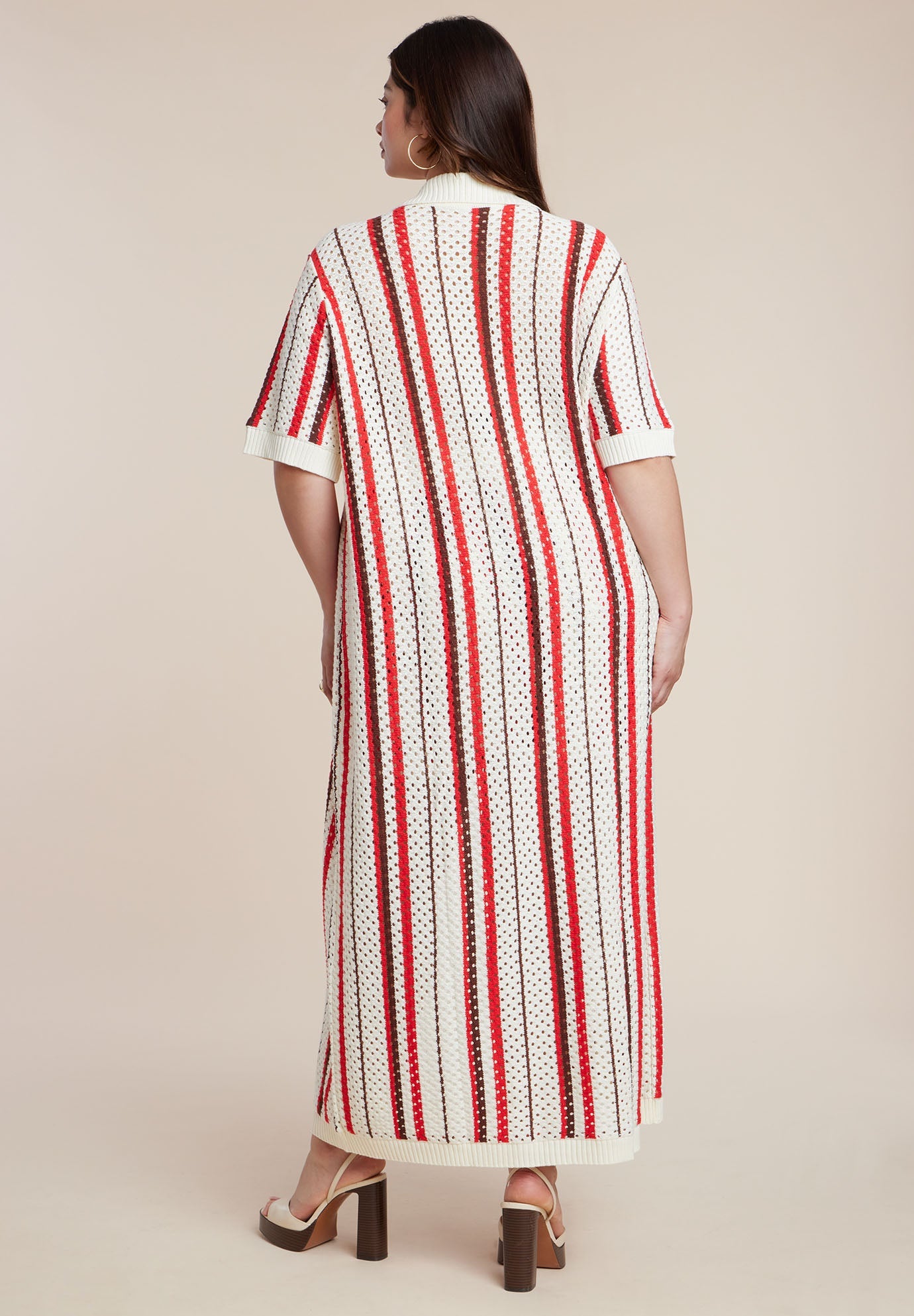 Striped Crochet Duster 6