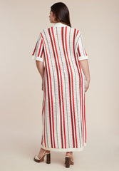 Striped Crochet Duster 6
