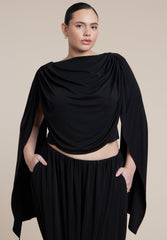 Draped Flounce Top 2