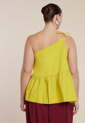 Asymmetric Trapeze Poplin Top 4