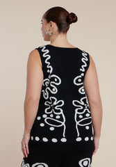 Intarsia Sweater Vest 7