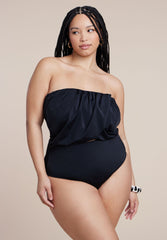 Crossover Strapless One Piece 7