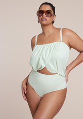 Crossover Strapless One Piece 2