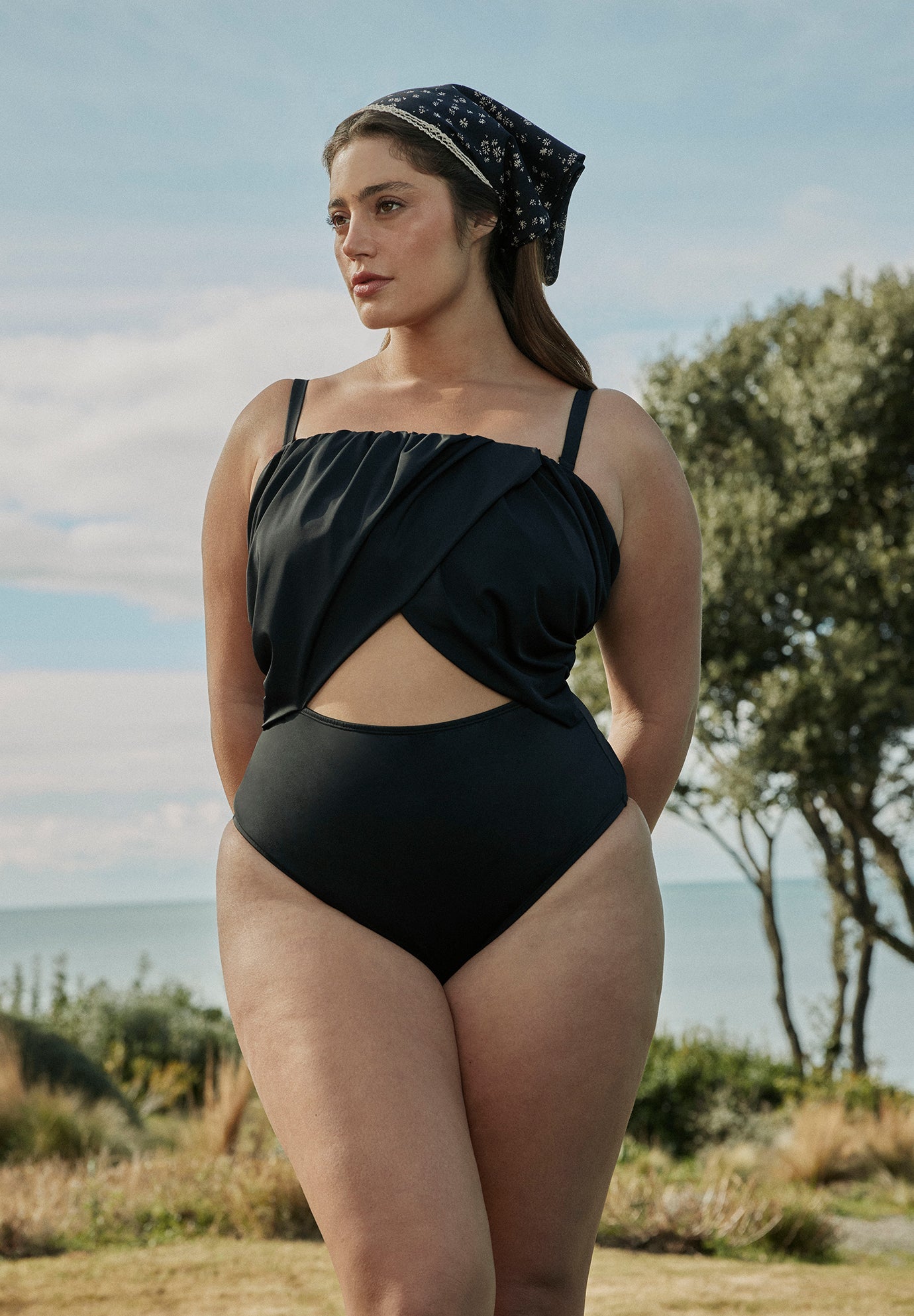 Crossover Strapless One Piece 4