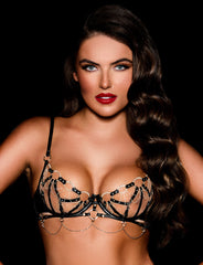 Unbranded 31 Ayah Black 3 Piece Lingerie Set Brand New w/ Tag