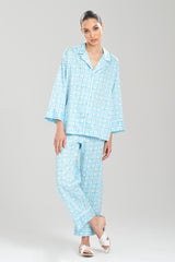 Unbranded 33 INFINITY COTTON SATEEN NOTCH PJ