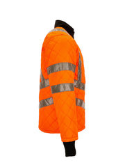 Unbranded 34 HiVis Diamond Quilted Jacket