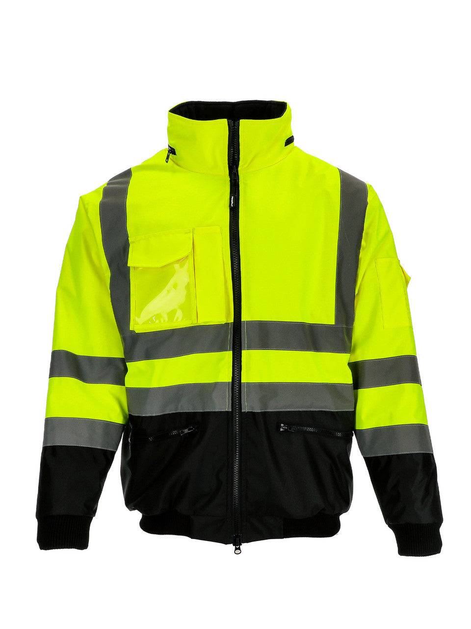 Unbranded 34 HiVis Waterproof Bomber Jacket