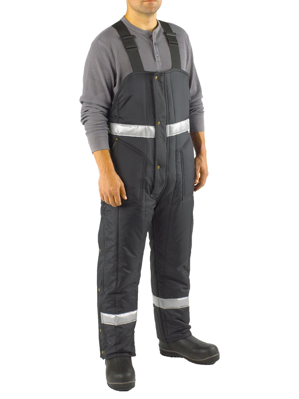 Unbranded 34 Iron-Tuff? Enhanced Visibility Bib Overalls