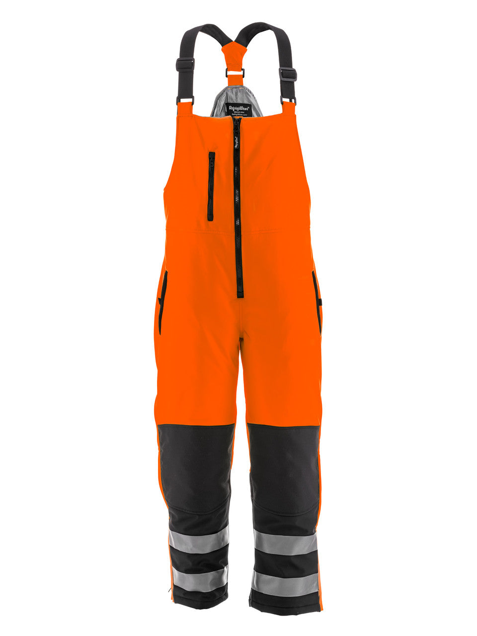 Unbranded 34 HiVis Insulated Softshell Bib Overalls