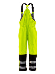 Unbranded 34 HiVis Insulated Softshell Bib Overalls