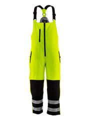 Unbranded 34 HiVis Insulated Softshell Bib Overalls
