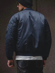 Unbranded 27 Casual Thick MA-1 Men?¡¥s Jackets Green Military Flight Bomber Tank Coat Vintage Coats Monocycle Jacket Collar Men Clothing