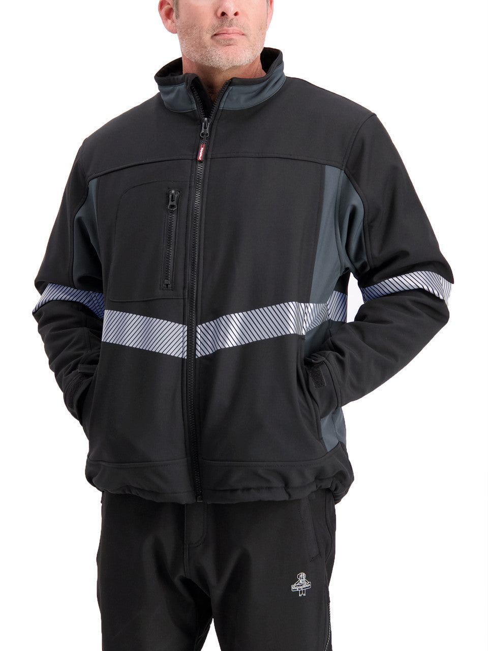 Unbranded 34 Enhanced Visibility Insulated Softshell Jacket