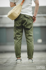 Unbranded 27 Cargo Tactical Pants Army Green Multi-pocket Breathable Trousers Consuls Military Commando Training Trousers Techwear