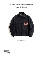 Unbranded 27 Retro Blue Denim Jackets For Men Casual Crowboy Streetwear Coat Bomber Jacket Harajuku Vintage Outerwear Men's Clothing