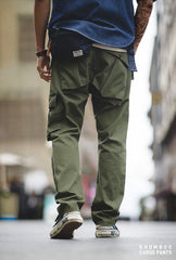 Unbranded 27 Cargo Tactical Pants Army Green Multi-pocket Breathable Trousers Consuls Military Commando Training Trousers Techwear