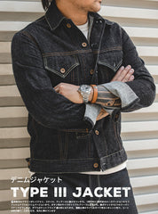 Unbranded 27 Retro Blue Denim Jackets For Men Casual Crowboy Streetwear Coat Bomber Jacket Harajuku Vintage Outerwear Men's Clothing