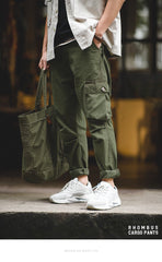 Unbranded 27 Cargo Tactical Pants Army Green Multi-pocket Breathable Trousers Consuls Military Commando Training Trousers Techwear