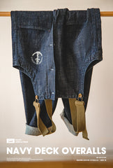 Unbranded 27 Cargo Salopette Homme Jumpsuit American Vintage Navy Overalls Spring And Autumn Denim Straight Leg Jeans Men's Trend Pant