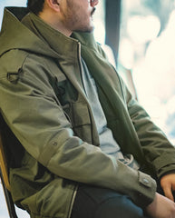 Unbranded 27 Men Outdoor Tactical Jacket Camping Fishing Male Clothing Spring Autumn Military Style Coat Dirt Resistant Green