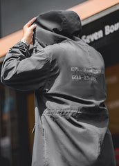 Unbranded 27 Retro M51 Military Style Hooded Jackets Fashion Fishtail Trench Coat Autumn Man Long Coats Casual Outerwear Solid Jacket