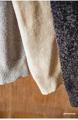 Unbranded 27 workwear men's American casual chenille round neck sweater warm lazy basic bottom knit