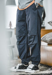 Unbranded 27 Spring Autumn Men Pants Hip Hop Harem Joggers Pants 2022 Trousers Mens Solid Pocket Cargo Pants Loose Fit Sweatpants