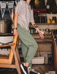 Unbranded 27 Women Comfortable Loose Pants School Sport Pockets Harajuku Joggers Ankle Banded Sweatpants
