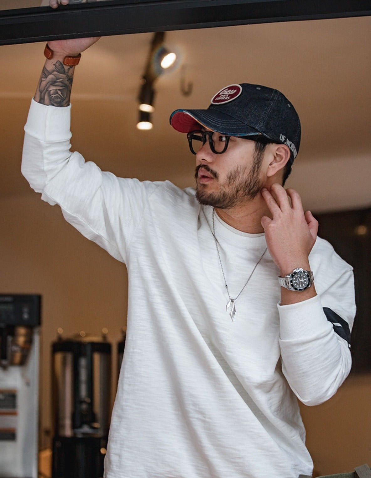 Unbranded 27 2022 Autumn New Long Sleeve T Shirt Men Solid Color 100% Cotton O-neck Tops Plus Size High Quality T-shirt Casual Clothes
