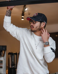 Unbranded 27 2022 Autumn New Long Sleeve T Shirt Men Solid Color 100% Cotton O-neck Tops Plus Size High Quality T-shirt Casual Clothes