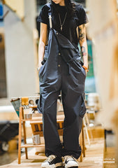 Unbranded 27 New Arrival American Vintage Cargo Overalls for Women Casual Style Wide Leg Trousers with Large Pocket Waterproof Pants