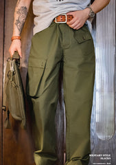 Unbranded 27 Tactical Cargo Pants Men's Retro M43 Military Multi Pockets Trousers Outdoor Camping Baggy Pants Camouflage