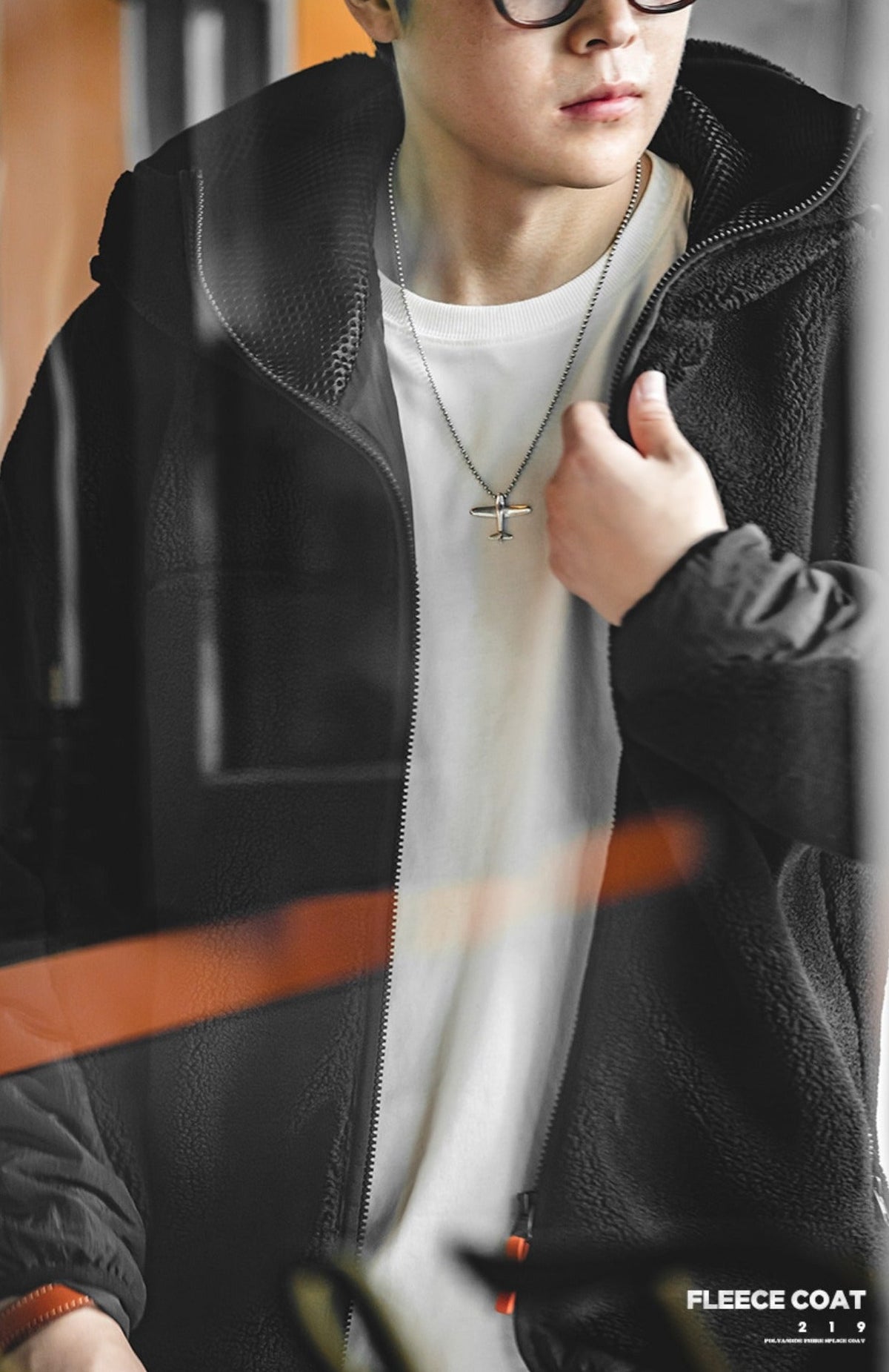 Unbranded 27 Casual Imitation Lamb Wool Jackets for Men Thickened Loose Male Winter Coats Korean Fashion Hooded Warm Jacket Streetwear