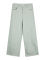 Sdeer women's autumn and winter loose fashion insert pockets fur trim wide leg nine-point pants women