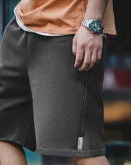 Unbranded 27 2022 New Summer Short Pants For Man American Retro Threaded Knit Shorts Straight Srawstring Athletic Sweatpants