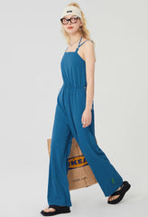 I'M ONE Women's fashion trend hanging neck type jumpsuit summer new