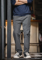 Unbranded 27 New American Korea Style Vintage Casual Pants Quick-drying Elastic Waist Straight Pants Loose High Quality Trousers 2022