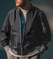 2022 New Unbranded 27 Men's Baseball Jacket Bomber Zipper Male Casual Streetwear Hip Hop Slim Fit Pilot Baseball Coats Men Clothing