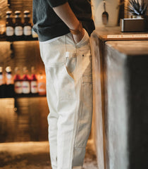 Unbranded 27 2022 Japanese Korean Style Vintage Loose Jeans Washed Straight Multi-Pocket Men's Pants 2022 Streetwear Fashion Trouser