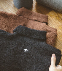 Unbranded 27 Men's Vintage Turtleneck Sweater Warm Gold Mink Velvet Bottoming Sweaters Autumn Winter Jumper Loose Casual Pullovers